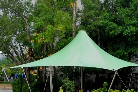 Playground shelter